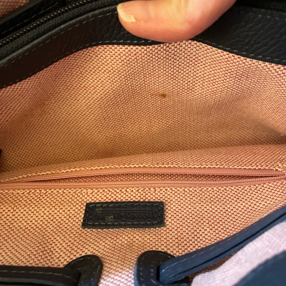 Dooney & Bourke Dark Blue Leather Shoulder Bag - Picture 9 of 10